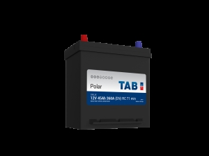 Startbatteri TAB SEALED 12V 45AH-360A+V TYNN (B20 246545) 196x134x202/223 mm 10,6 kg